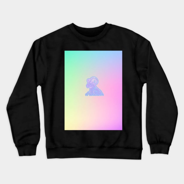 Sweet Ram Crewneck Sweatshirt by BoneArtPetite